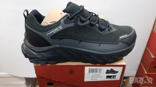 Мъжки маратонки Runners RNS-232-09105 черен налични 41;45, снимка 1 - Маратонки - 48753934