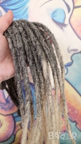 👑 💗Двойни Расти / Дредове за Коса Дизайн - Double Ended Dreadlock , Ръчно Плетени Расти КОД : 0282, снимка 7 - Аксесоари за коса - 45340264