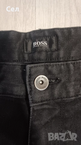 Оригинални черни дънки Boss 36н, снимка 3 - Дънки - 53925772