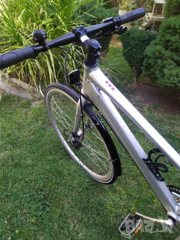 Алуминиев градски велосипед 28" .Хидравлика .8 speed, снимка 6 - Велосипеди - 50373790