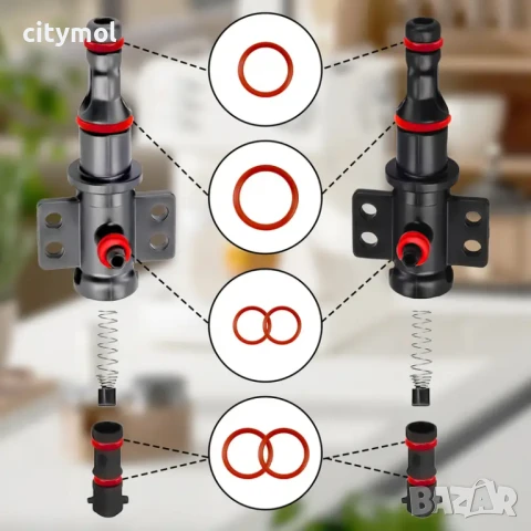 Комплект от 15 гарнитури за кафемашини Philips, Saeco, Odea, Talea, Spider, Gaggia и др., снимка 3 - Кафемашини - 50545332