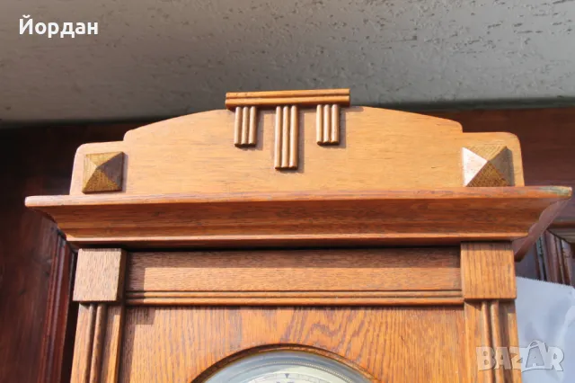 Немски стенен часовник ''Густав Бенкер'', снимка 2 - Антикварни и старинни предмети - 49987926