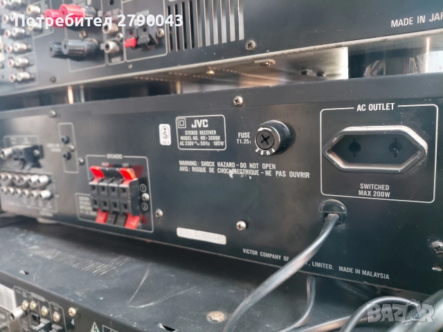 ресивър усилвател JVC, снимка 5 - Ресийвъри, усилватели, смесителни пултове - 52791644