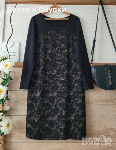 Елегантна рокля , снимка 8 - Рокли - 54096415