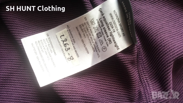 NORRONA Fjørå equaliser lightweight Long Sleeve W размер L дамска блуза - 2167, снимка 13 - Блузи с дълъг ръкав и пуловери - 53541861