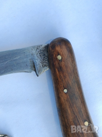Старо джобно ножче за ашладисване П. Денев. , снимка 11 - Антикварни и старинни предмети - 52378571