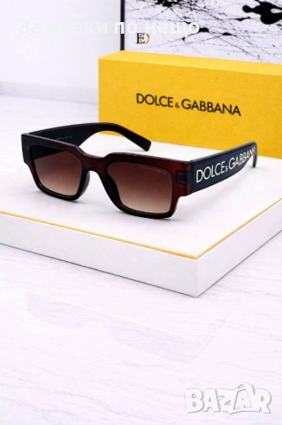 Dolce&Gabbana Слънчеви Очила С UV Защита С Подарък🎁Калъф И Кутия - Различни Цветове Код SK1194, снимка 2 - Слънчеви и диоптрични очила - 53997381