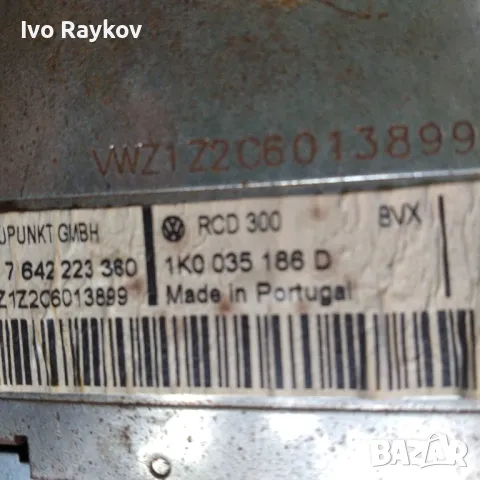 CD радио BLAUPUNKT от VW GOLF 6 - VW 1K0 035 186 D ,, снимка 4 - Части - 47931821