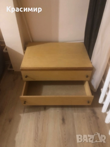 Шкаф с две големи чекмеджета, снимка 2 - Шкафове - 52790365