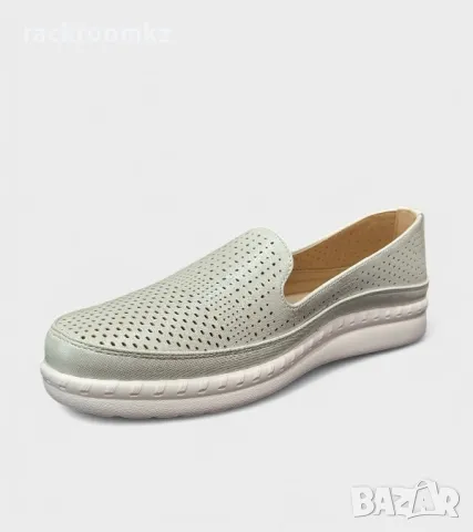 МОДНИ ДАМСКИ ЛОУФЪРИ С ПЕРФОРАЦИИ A2373-2 WHITE

, снимка 2 - Дамски ежедневни обувки - 49697778