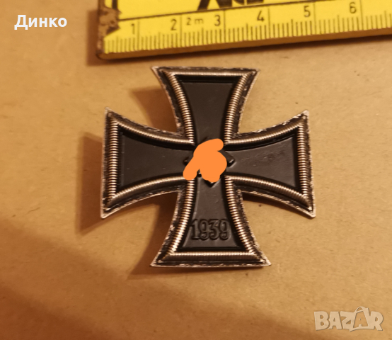 Немски медал желязен кръст първа степен реплика., снимка 4 - Антикварни и старинни предмети - 44943819