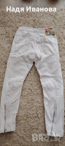 бели дънки pausse , снимка 4 - Дънки - 51063307