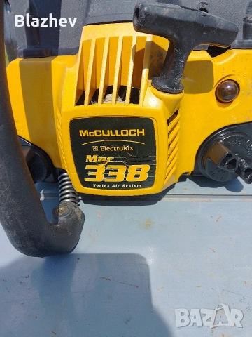 Бензинова резачка MC Culloch 338, снимка 4 - Градинска техника - 54278856