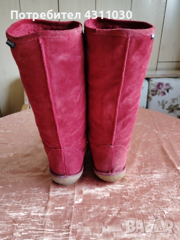 Червени ботъши BRONX 37 номер, снимка 4 - Детски боти и ботуши - 53391257