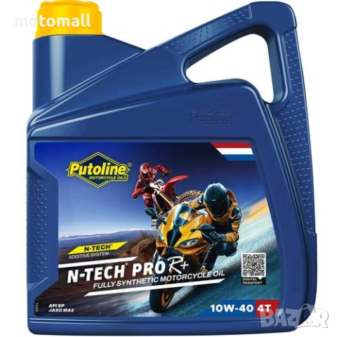 Синтетично мото масло 4L PUTOLINE N-TECH PRO R+, снимка 4 - Аксесоари и консумативи - 54171798