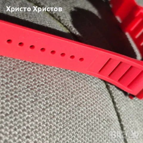 Мъжки луксозен часовник Richard Mille Limited Red Edition , снимка 7 - Мъжки - 47007914