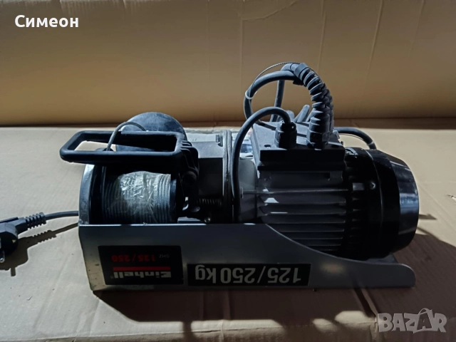 Електрически телфер Einhell TC-EH 250 125/250кг 2255130 - 500W , снимка 2 - Телфери - 52654270