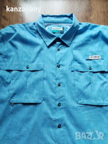 magellan outdoors fish gear - мъжка рибарска риза КАТО НОВА 2ХЛ, снимка 5 - Ризи - 49754433