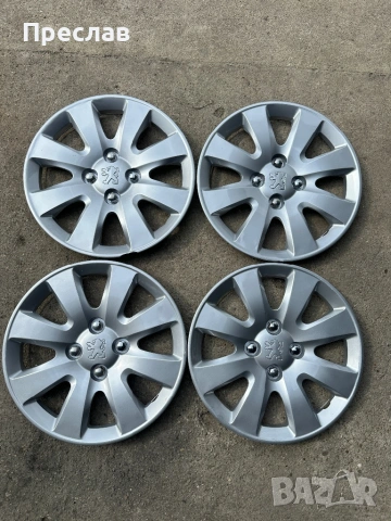 4 броя оригинални тасове за Peugeot 207 15