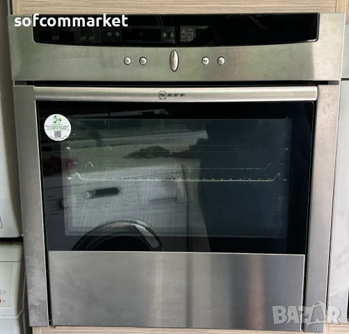 Фурна за вграждане Neff Mega SH4624 N Slide&Hide - с прибираща се врата