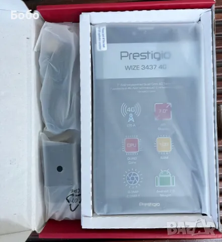 Таблет Prestigio Wize 3437 4G, снимка 1 - Таблети - 47079956