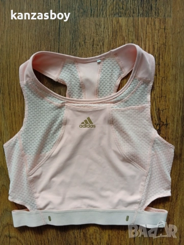 Tanktop adidas HEAT.RDY TANK W - дамско бюстие р-р М, снимка 4 - Корсети, бюстиета, топове - 53621087