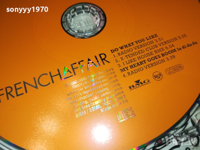 FRENCH AFFAIR CD GERMANY 2507241009, снимка 8 - CD дискове - 46690257