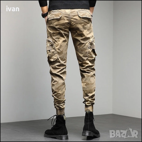 мъжки карго панталони размер Л (33-35), снимка 5 - Спортни дрехи, екипи - 52773127