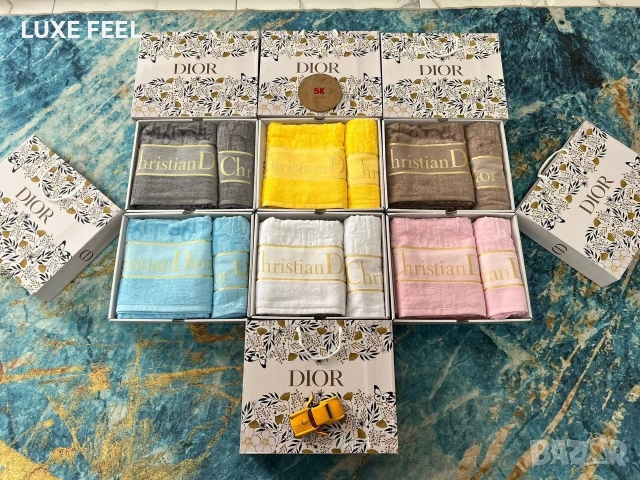 Hermes ⚜️ Lacoste ⚜️ Gucci ⚜️Dior⚜️2бр Хавлии , снимка 9 - Хавлиени кърпи - 53902084