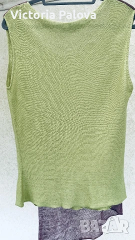 Красива блуза SENAS трикотажен лен  Германия, снимка 10 - Корсети, бюстиета, топове - 50444025