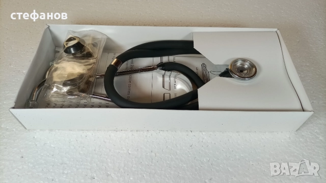 Слушалки, стетоскоп с двойна глава за професионално и домашно ползване