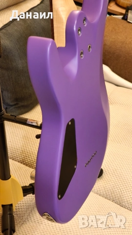 Schecter C-6 Deluxe Satin Purple - ъпгрейдвана, като нова, снимка 9 - Китари - 52446057