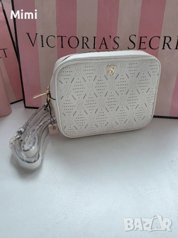 Victoria's Secret оригинална бяла кросбоди чанта/портмонета