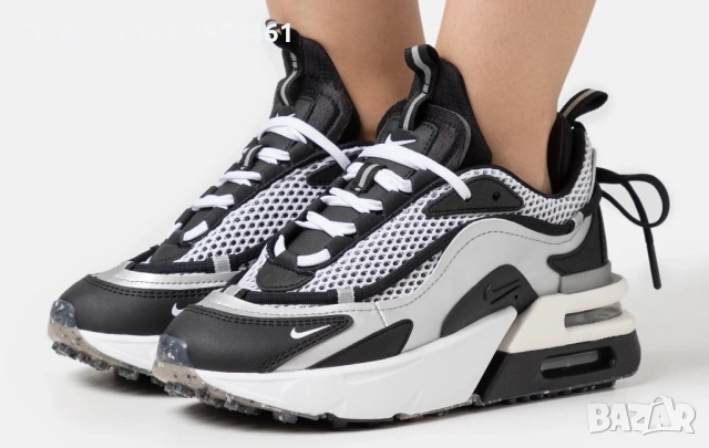 Обувки Air Max Furyosa за бягане, Черен, Сив,