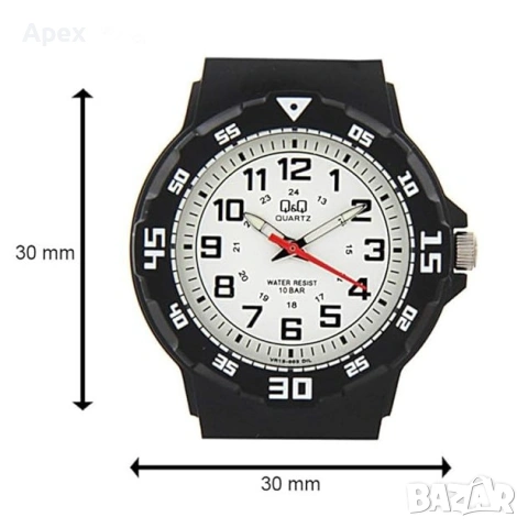 Детски Часовници Q&Q 10 BAR. Оригинален Детски Часовник QQ. Динозавър,Розов,Черен. VR19J VR99J VR41J, снимка 4 - Детски - 54011213