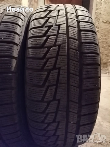 Продавам 2 броя зимни гуми 205.55.16 на 1 сезон дот 2021 Nordman , снимка 2 - Гуми и джанти - 53693702