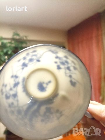 Японски костен порцелан, снимка 4 - Други ценни предмети - 46404490
