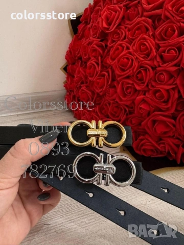 Черен колан Salvatore Ferragamo/IM1616