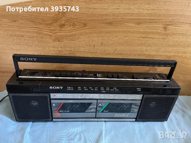 SONY CFS-W35L boombox , снимка 5 - Радиокасетофони, транзистори - 50755010