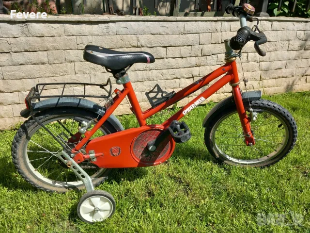 Червено колело 16", снимка 8 - Детски велосипеди, триколки и коли - 50044929