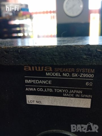 Тонколони aiwa sx-z9500, снимка 2 - Тонколони - 45264473