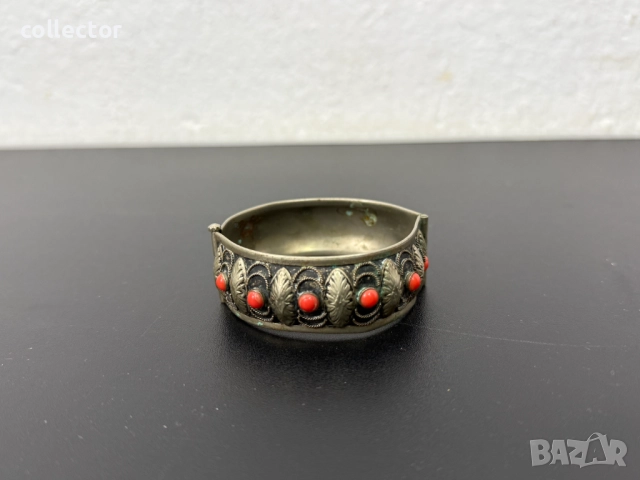 Стара етно / етнографска гривна / възрожденска. №7761, снимка 4 - Антикварни и старинни предмети - 52827041