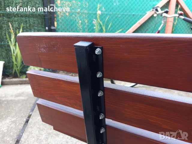 градинска пейка, снимка 3 - Градински мебели, декорация  - 51289116