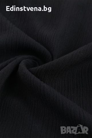Дамска блуза в черно с ефектна бродерия, снимка 12 - Други - 45418493