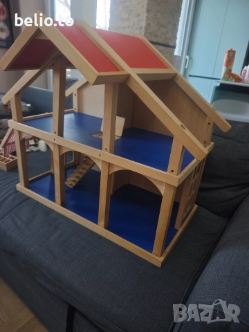 Детска дървена къща 
