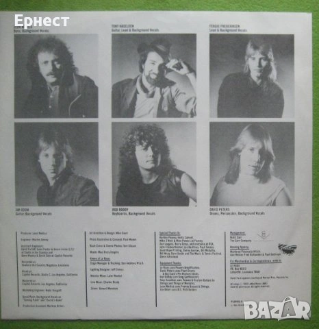 Грамофонни плочи мелодик рок AOR, снимка 12 - Грамофонни плочи - 32745160