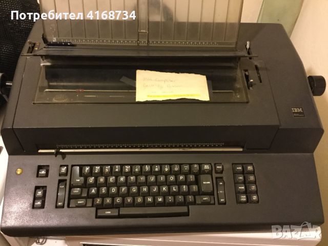 IBM selectric composer пишеща машина с топки, снимка 1 - Принтери, копири, скенери - 46780980