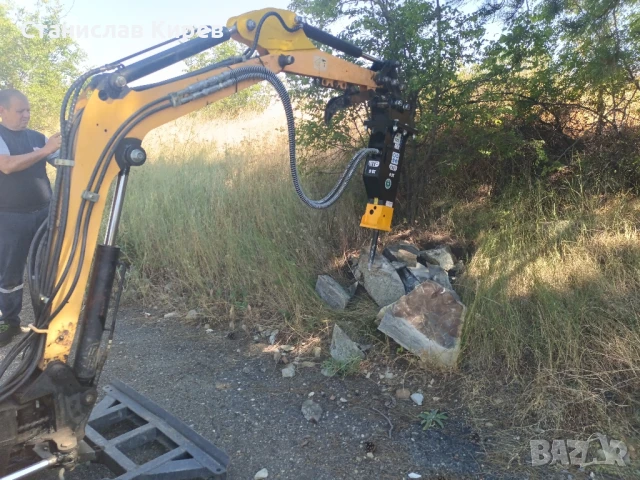 Услуги с мини багер 1.7т.; Мини Челен Товарач {Фадрома; Бобкат} и Самосвал, снимка 3 - Други ремонти - 44672520