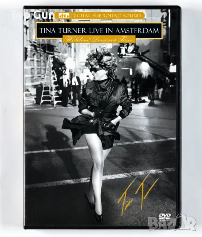 Тина Търнър Live in Amsterdam Tina Turner, снимка 1 - DVD дискове - 46873181