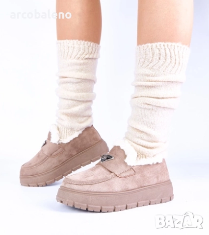 Дамски мокасини на платформа с подплата от Kirby, 5цвята , снимка 10 - Дамски ежедневни обувки - 52862344